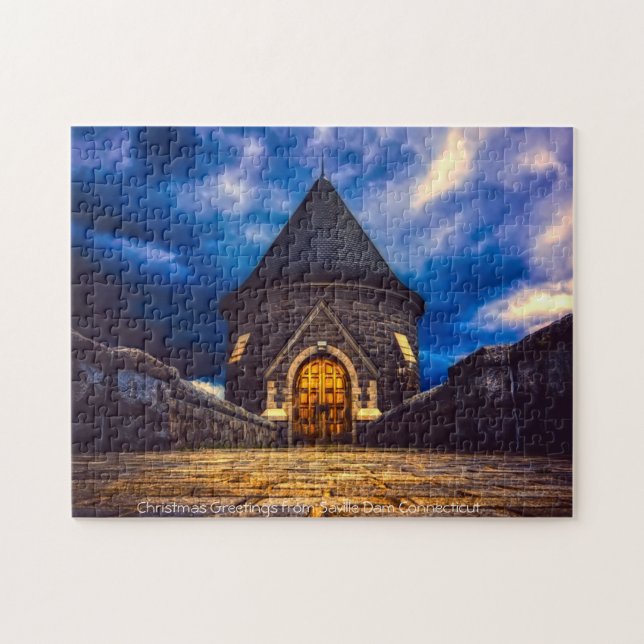 Saville Dam Connecticut. Jigsaw Puzzle (Horizontal)