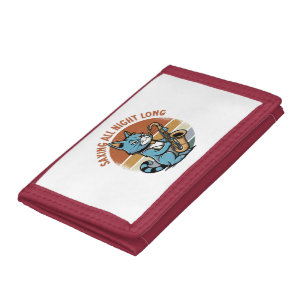 Saving All Night Long - For Saxophone players Tri-fold Wallet