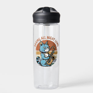 Saving All Night Long - For Saxophone players Water Bottle