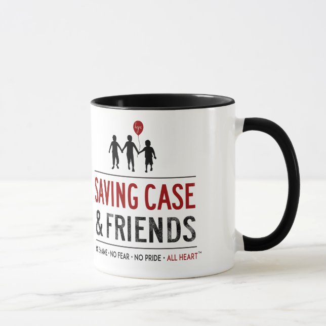 Saving Case & Friends logo mug (Right)