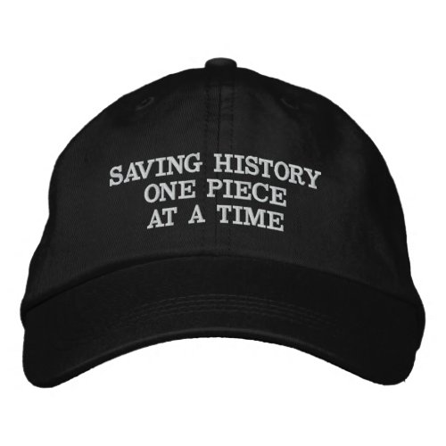 Saving History Metal Detecting Ball Cap