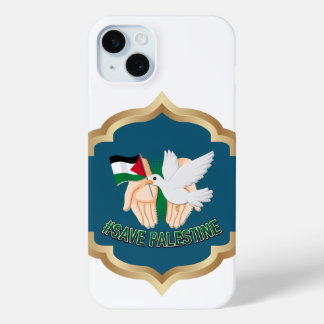 Saving Palestine iPhone 15 Plus Case