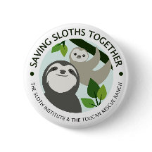 Saving Sloths Together Program | Logo Button