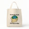 Saving the Earth totebag