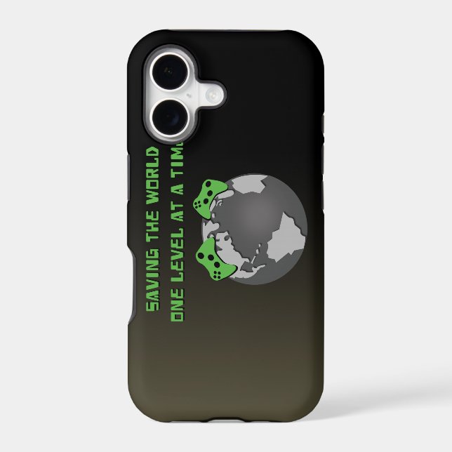 Saving The World Iphone Case (Back)