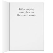 Saving You a Spot (Inside (Right))