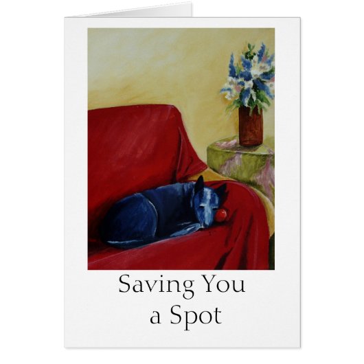 Saving You a Spot Cards (Front)