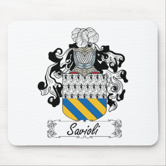 Savioli Family Crest Mouse Pad