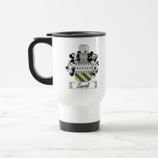 Savioli Family Crest Travel Mug