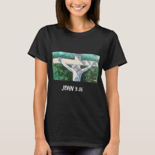 Savior Christian  John 3:16., Christmas- Easter T-Shirt