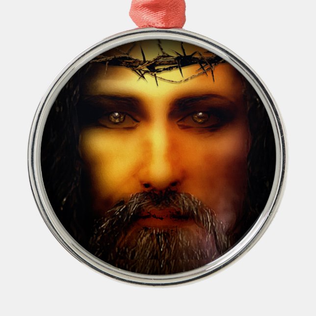 Savior Metal Ornament (Front)