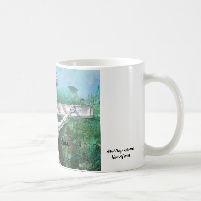 Saviour Christmas Easter Baptism Holy Week Coffee Mug (Right)
