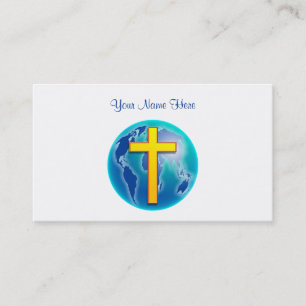Saviour of the World, Your Name Here Business Card