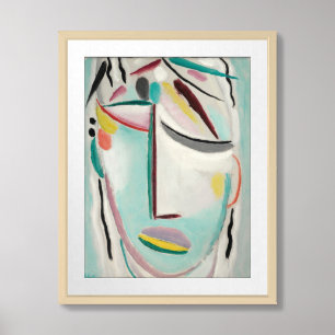 Saviour's Head, Martyr von Jawlensky Framed Art