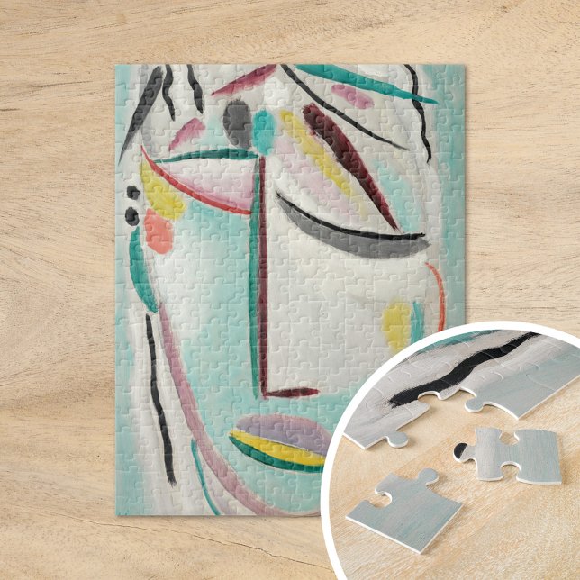 Saviour's Head, Martyr | von Jawlensky Jigsaw Puzzle (Creator Uploaded)