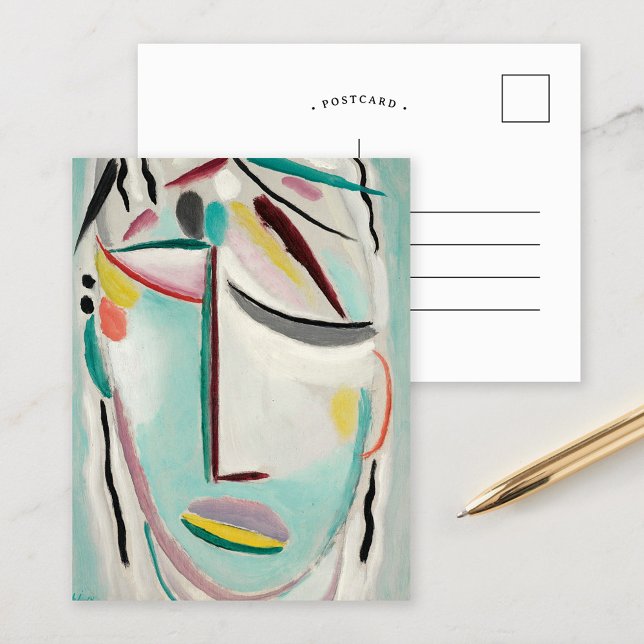 Saviour's Head, Martyr | von Jawlensky Postcard (Creator Uploaded)