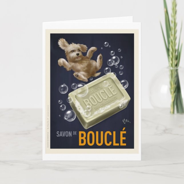 Savon De Boucle Card (Front)