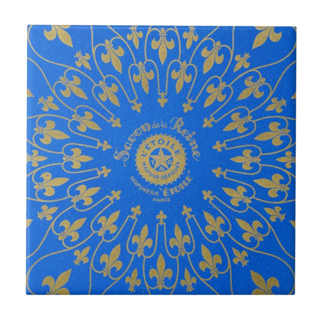 Savon de la Reine Soap Label Tile (Front)