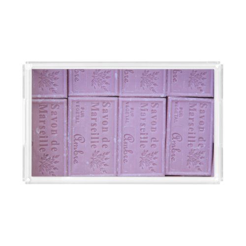 Savon de Provence _ Traditional French Soap Acrylic Tray