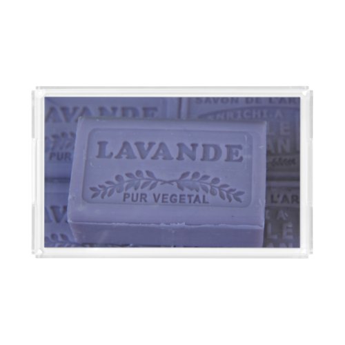 Savon de Provence _ Traditional French Soap Acrylic Tray