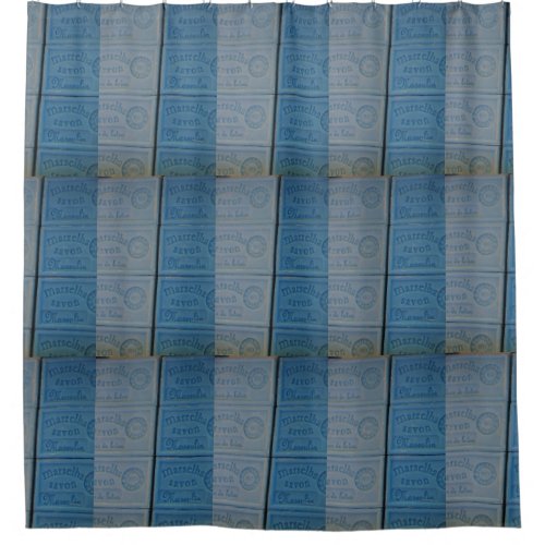 Savon de Provence _ Traditional French Soap Shower Curtain