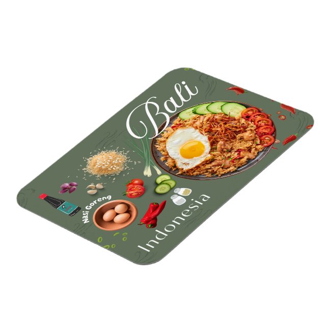 Savor the Flavors of Nasi Goreng Magnets (Left Side)
