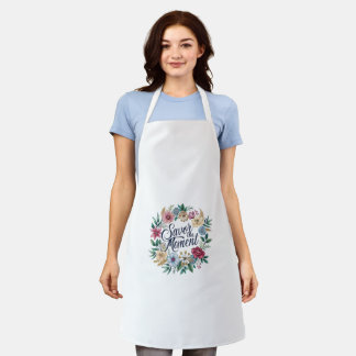 Savor the Moment Print Apron