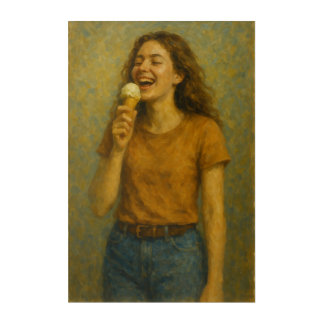 Savoring happiness acrylic print