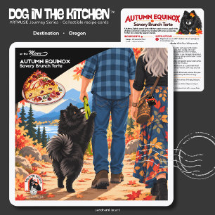 Savory Autumn Brunch Torte • Recipe Card
