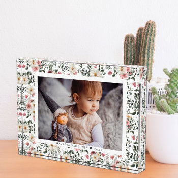 Savory Rustic Floral | Photo Block by IYHTVDesigns at Zazzle