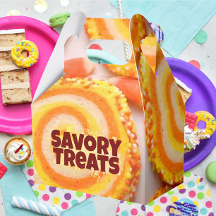 Savory Treats Favor Boxes