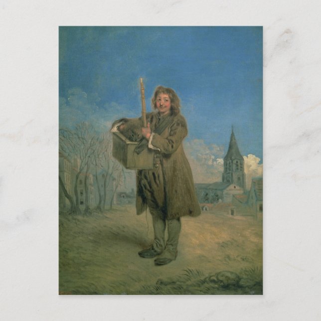 Savoyard with a Marmot, 1715-16 Postcard (Front)