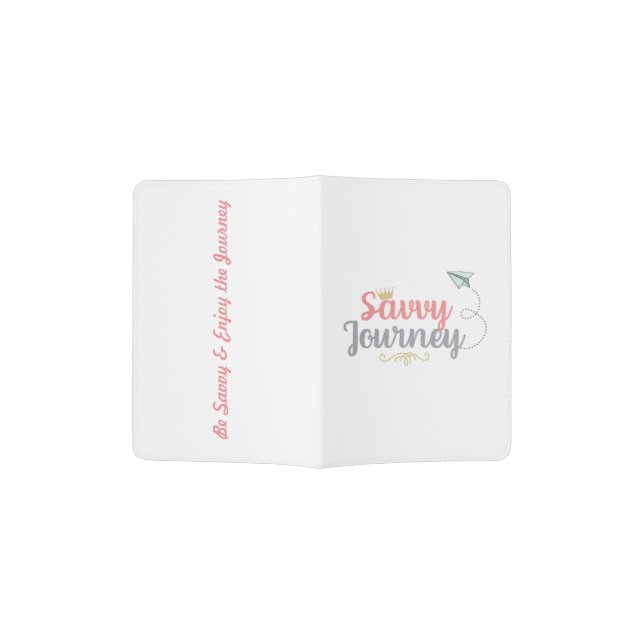 Savvy Journey Passport Holder (Opened)