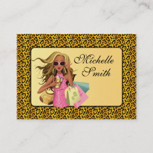 Savvy Shopper 2 Chubby Business Card