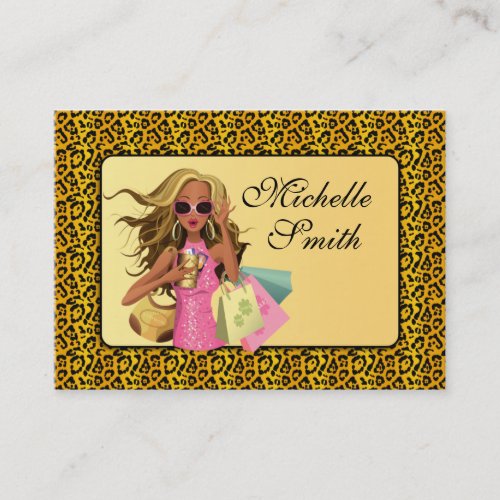 Savvy Shopper 2 Chubby Business Card