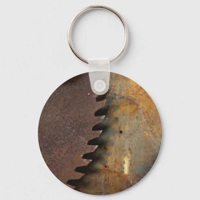 Saw Blade Keychain (Front)