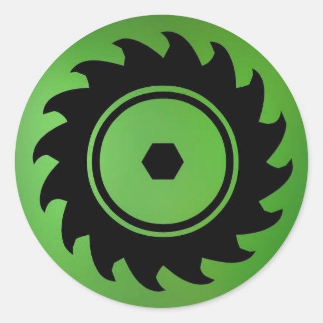 Saw Blade sticker (Front)