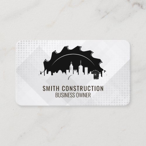 Saw | Builder Tools | Home Renovation | Property Business Card