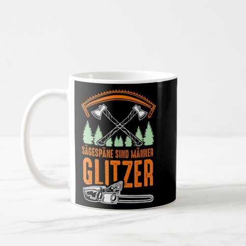 Saw Chips Are Mens Glitter Mens Glitter Carpent Coffee Mug