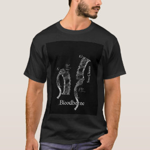 Saw Cleaver Schematic: Bloodborne Fan Art T-Shirt