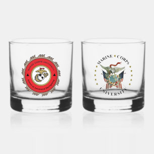 SAW/MCU Whiskey Glass set