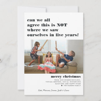 Saw Ourselves in Five Years | Merry Christmas Holiday Card