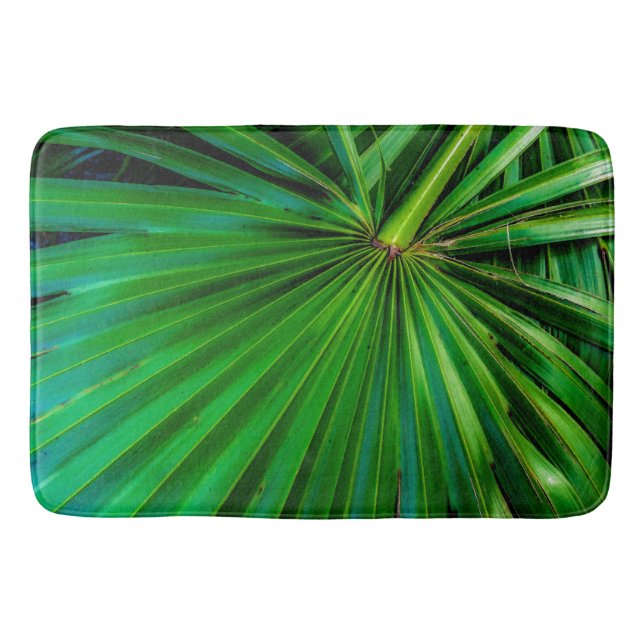 Saw Palmetto Fan Bath Mat (Front)