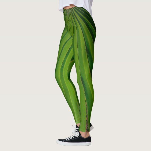 Saw Palmetto Fan Leggings (Left)