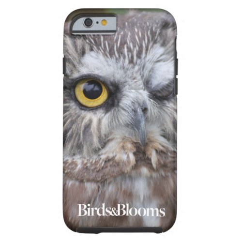 Saw_whet Owl Tough iPhone 6 Case