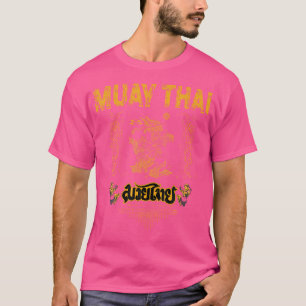 Sawadee Thai Traditional Sak Yant Thai Twin Tiger T-Shirt