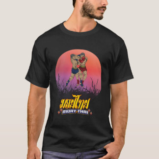 Sawadee Thai Traditional Sak Yant Thai Twin Tiger T-Shirt