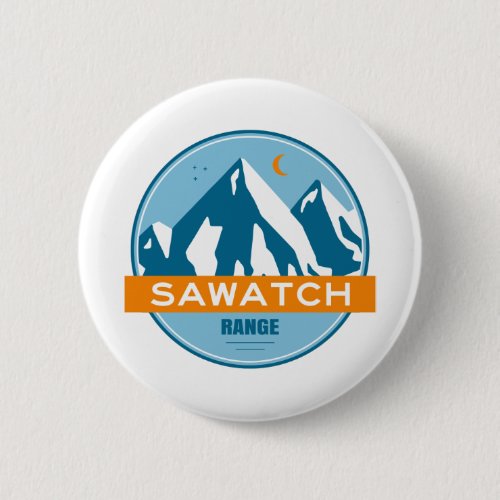 Sawatch Range Colorado Button