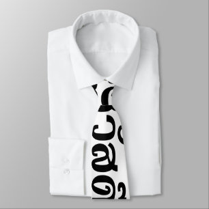 Sawatdee / Hello ~ Thailand / Thai Language Script Neck Tie