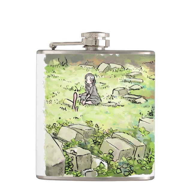 Sawdust Flask (Front)